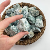 Tree Agate Rough, One stone or a Baggy, Rough Tree Agate, Raw Green Tree Agate