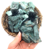 Fuchsite Gemstone, One stone or a Baggy, Rough Fuchsite, Raw Fuchsite