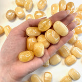 Orange Calcite Tumble, Tumbled Orange Calcite, Healing Orange Calcite, Smooth Orange Calcite, T-81