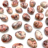 Pink Porcelain Jasper, Tumbled Pink Jasper, Porcelain Jasper, T-128
