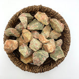 Unakite Gemstone, One stone or a Baggy, Rough Unakite, Raw Unakite