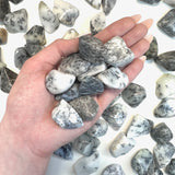 Tumbled Agate with Dendrite, Tumbled Dendritic Agate, Dendrite from Madagascar, Dendrite Tumble, T-189