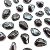 Hematite Tumble, Tumbled Hematite, Healing Hematite, Pocket Hematite
