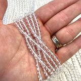 4mm Round Clear Quartz Bead, Clear Quartz Bead, QUALITY Quartz, 16” Quartz Bead Strand