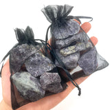 Lepidolite Gemstone, One stone or a Baggy, Rough Lepidolite, Raw Lepidolite