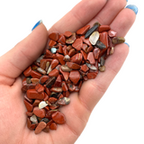 Red Jasper Chips, 25 grams Red Jasper, Small Red Jasper, Tumbled Red Jasper