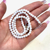 4mm Round Moonstone Bead, Moonstone Bead, Moonstone Bead Strand, 16” Moonstone Bead Strand