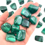 Malachite Tumble, Tumbled Malachite, Genuine Malachite, Healing Malachite, T-184