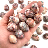 Pink Porcelain Jasper, Tumbled Pink Jasper, Porcelain Jasper, T-128
