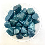 RARE Blue Jade Tumble, Dianite Tumble, Siberian Blue Jade, Tumbled Blue Jade, Tumbled Dianite, T-153