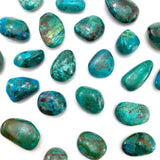 Chrysocolla Tumble, Tumbled Chrysocolla, Pocket Chrysocolla, Small Chrysocolla