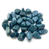 RARE Blue Jade Tumble, Dianite Tumble, Siberian Blue Jade, Tumbled Blue Jade, Tumbled Dianite, T-153
