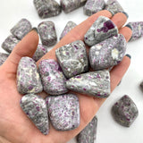 Ruby in Granite, Ruby in Matrix, Ruby in Granite Tumble, Tumbled Ruby in Matrix