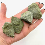 Raw Epidote Crystal, Epidote, Rough Epidote, Raw Epidote, Natural Epidote