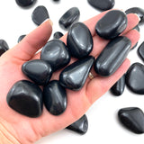 Shungite Tumbled Stone, Tumbled Shungite, Healing Shungite, Pocket Shungite