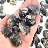 Silverleaf Jasper, Tumbled Silverleaf, Tumbled Jasper, Healing Jasper, T-120
