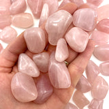 Tumbled Rose Quartz, Rose Quartz Pocket Stone, Healing Rose Quartz, T-47