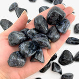 Indigo Gabbro Tumble, Tumbled Indigo Gabbro, Healing Indigo Gabbro