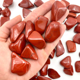 Red Jasper Tumble, Tumbled Red Jasper, Pocket Red Jasper