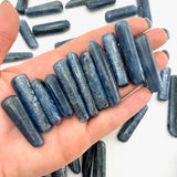 ONE Small Kyanite Stick, Quality Kyanite, Tumbled Blue Kyanite, Tumbled Kyanite