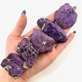 ONE Purpurite Stone, Raw Purpurite, Rough Purpurite, Natural Purpurite