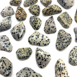 Dalmatian Stone, Tumbled Dalmatian Stone, Dalmatian Jasper, Healing Dalmatian Jasper