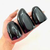Small Obsidian Free Form, Natural Obsidian Free Form, Polished Obsidian Free Form