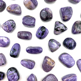 Quality Charoite Tumble, Tumbled Charoite, Rare Charoite