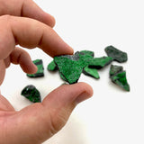 ONE Small Uvarovite, Uvarovite Specimen, Bright Uvarovite, Natural Uvarovite, EB-02