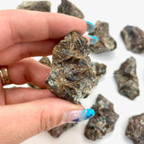 Raw Lamprophyllite, Natural Lamprophyllite, Lamprophyllite from Russia, Rough Lamprophyllite, A-40