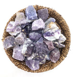 Lepidolite Gemstone, One stone or a Baggy, Rough Lepidolite, Raw Lepidolite