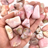 Pink Opal Tumble, Tumbled Pink Opal, Pink Opal Pocket Stone