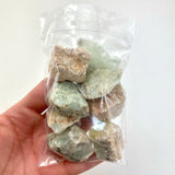 Raw Prehnite Stone, Rough Prehnite, One Stone or Baggy, Natural Prehnite, Prehnite in Matrix