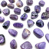 Quality Charoite Tumble, Tumbled Charoite, Rare Charoite