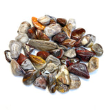 Small Crazy Lace Agate Tumble, Tumbled Crazy Lace Agate, Small Crazy Lace Pocket Stone, T-41