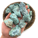 Fuchsite Gemstone, One stone or a Baggy, Rough Fuchsite, Raw Fuchsite