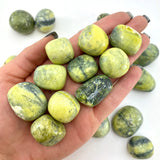 Serpentine Tumbled Stone, Peru Serpentine, Tumbled Serpentine, Healing Serpentine, T-186