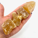 Raw Honey Calcite, One Stone or Baggy, Rough Honey Calcite, Natural Honey Calcite