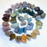 One of Everything Crystal Set, 3lbs of Raw Crystals, 40+ Rough Crystals