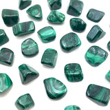 Malachite Tumble, Tumbled Malachite, Genuine Malachite, Healing Malachite, T-184