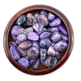 Quality Charoite Tumble, Tumbled Charoite, Rare Charoite