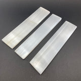 20cm Selenite Bar, Selenite Flat Bar, Selenite Charging Bar
