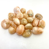 Stilbite Tumble, Tumbled Stilbite, Polished Stilbite, Soothing Stilbite, Pocket Stilbite, T-121