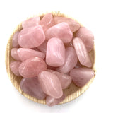 Tumbled Rose Quartz, Rose Quartz Pocket Stone, Healing Rose Quartz, T-47