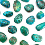 Chrysocolla Tumble, Tumbled Chrysocolla, Pocket Chrysocolla, Small Chrysocolla