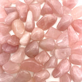 Tumbled Rose Quartz, Rose Quartz Pocket Stone, Healing Rose Quartz, T-47