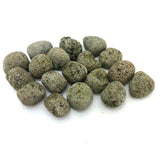 Epidote Tumbled Stone, Tumbled Epidote, Rough and Smooth Epidote