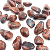 Mahogany Obsidian, Red Obsidian, Tumbled Mahogany Obsidian