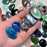 One of Everything Cabochon Set, 50 Different Cabochons, Mystery Cabochon Set, Cabochon Crystal Set