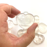 Girasol Quartz Heart, Polished Quartz Heart, Healing Girasol Quartz, Milky Quartz Heart, C-30